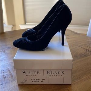 WHBM Women’s Shoes Heels Size 6 Black